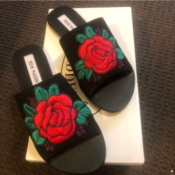 STEVE MADDEN rose slide sandals - Picture 5 of 7